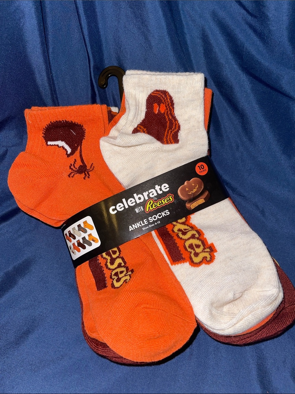 Hershey’s Celebrate with Reese’s Ankle Socks - 10 Pairs